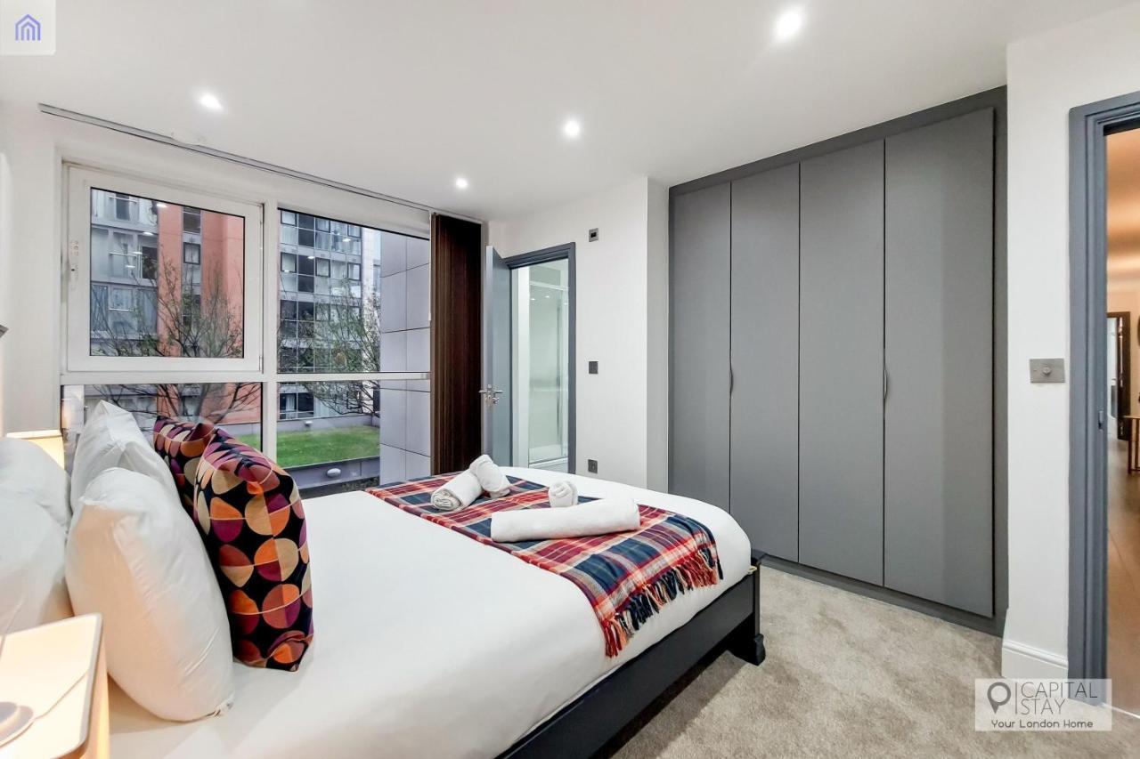 Free Parking - Stylish Three Bedroom Apartment By London Excel المظهر الخارجي الصورة